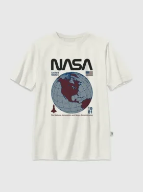Παιδικό T-shirt με ρετρό γραφικό της NASA
