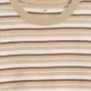 Παιδικό T-shirt με ρίγες σε χαλαρή γραμμή