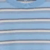 Παιδικό T-shirt με ρίγες σε χαλαρή γραμμή
