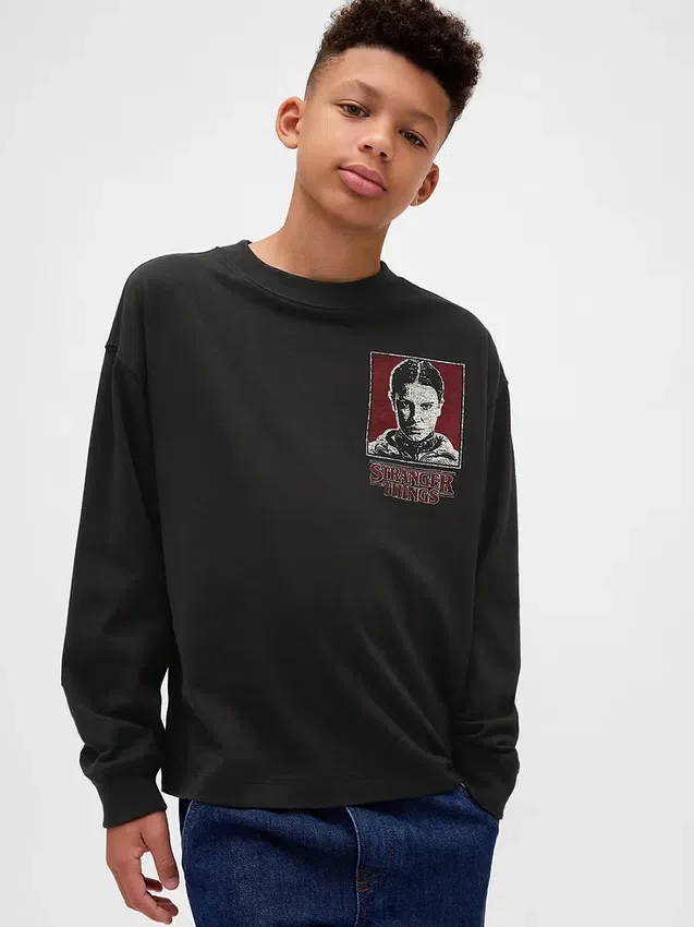 Παιδικό T-shirt με σχέδια «Stranger Things»