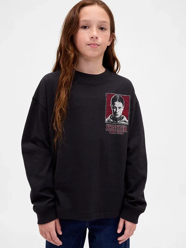Παιδικό T-shirt με σχέδια «Stranger Things»