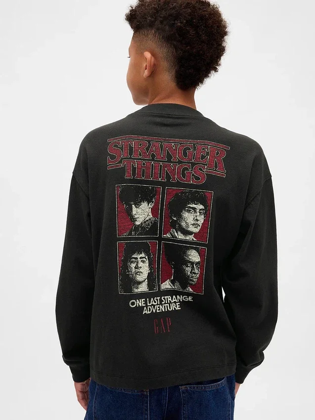 Παιδικό T-shirt με σχέδια «Stranger Things»