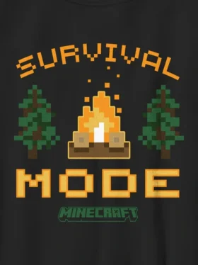 Παιδικό T-shirt με σχέδιο από το «Minecraft Survival Mode»