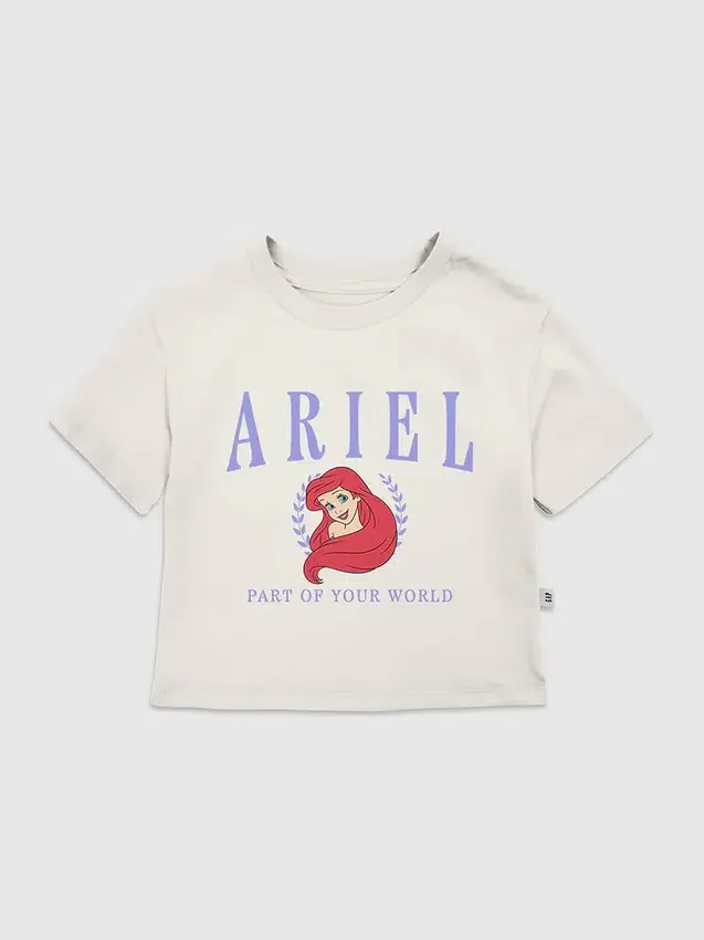 Παιδικό T-shirt με σχέδιο «Ariel Collegiate»