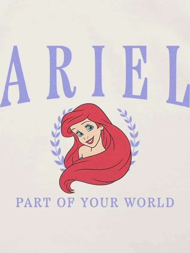 Παιδικό T-shirt με σχέδιο «Ariel Collegiate»