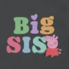 Παιδικό T-shirt με σχέδιο «Big Sis» της Peppa Pig