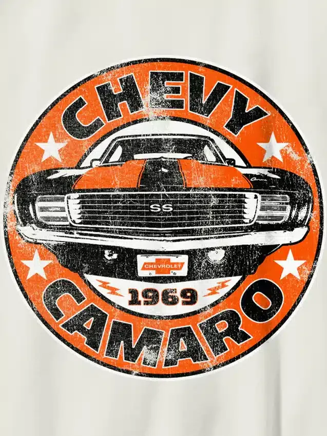 Παιδικό T-shirt με σχέδιο Chevy Camaro