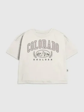 Παιδικό T-shirt με σχέδιο «Colorado Varsity»