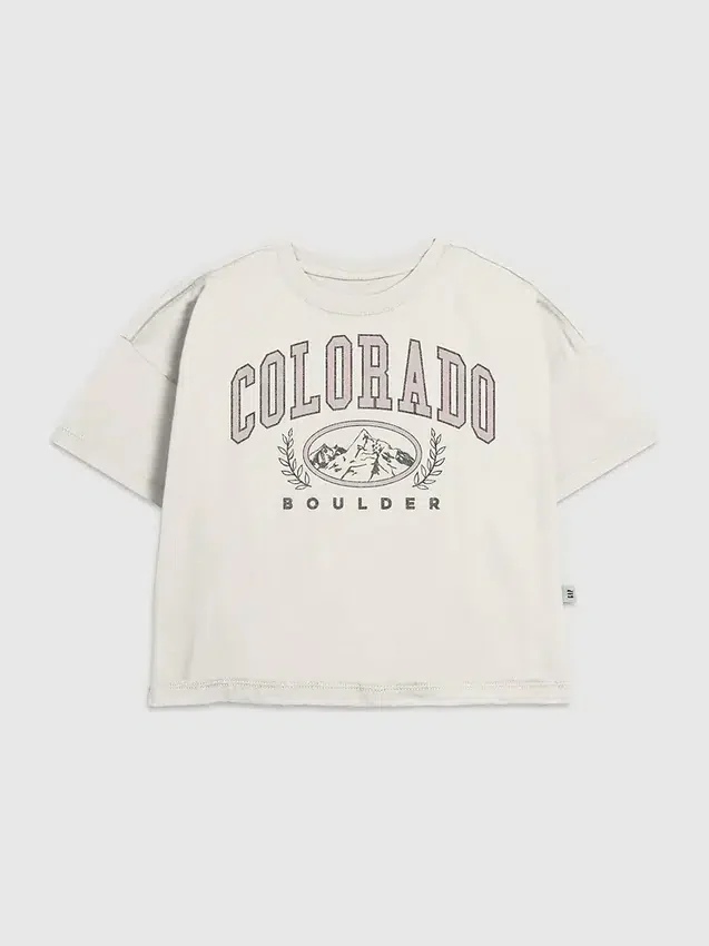 Παιδικό T-shirt με σχέδιο «Colorado Varsity»