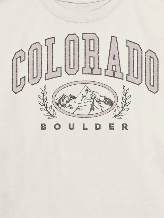 Παιδικό T-shirt με σχέδιο «Colorado Varsity»