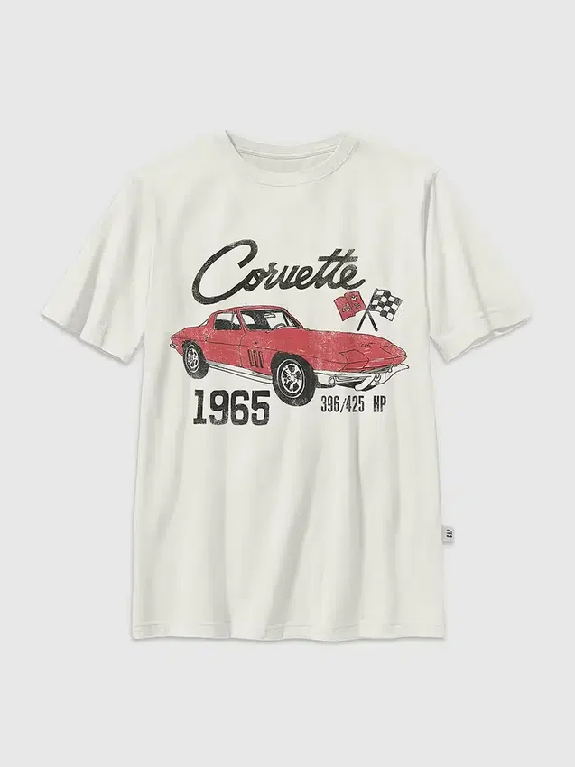 Παιδικό T-shirt με σχέδιο Corvette