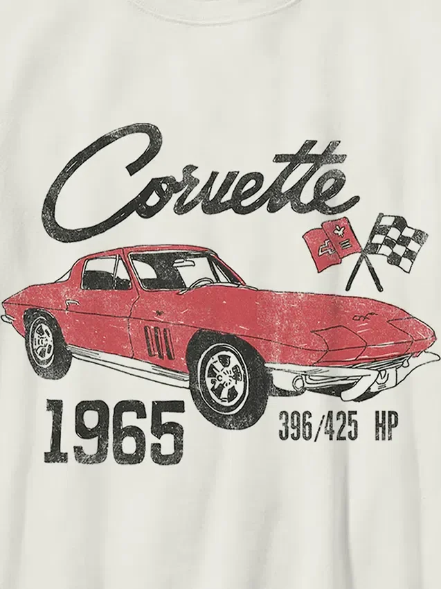 Παιδικό T-shirt με σχέδιο Corvette