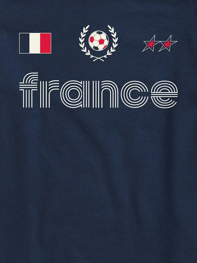 Παιδικό T-shirt με σχέδιο φανέλας ποδοσφαίρου της Γαλλίας