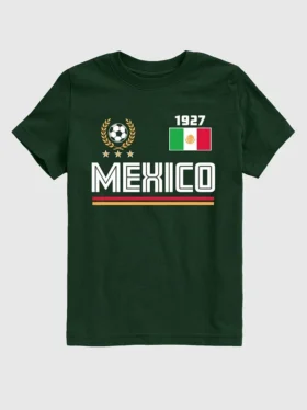 Παιδικό T-shirt με σχέδιο φανέλας ποδοσφαίρου του Μεξικού