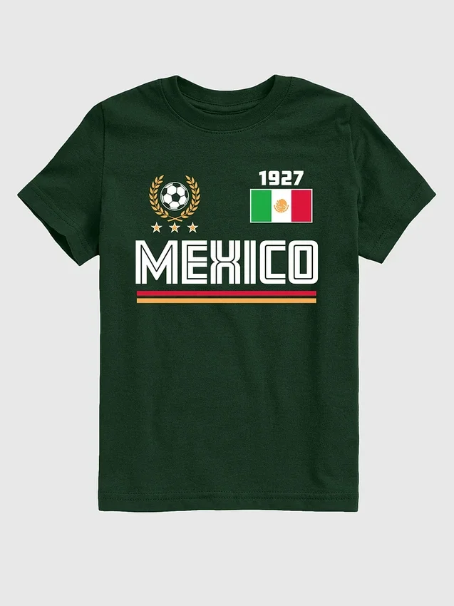 Παιδικό T-shirt με σχέδιο φανέλας ποδοσφαίρου του Μεξικού