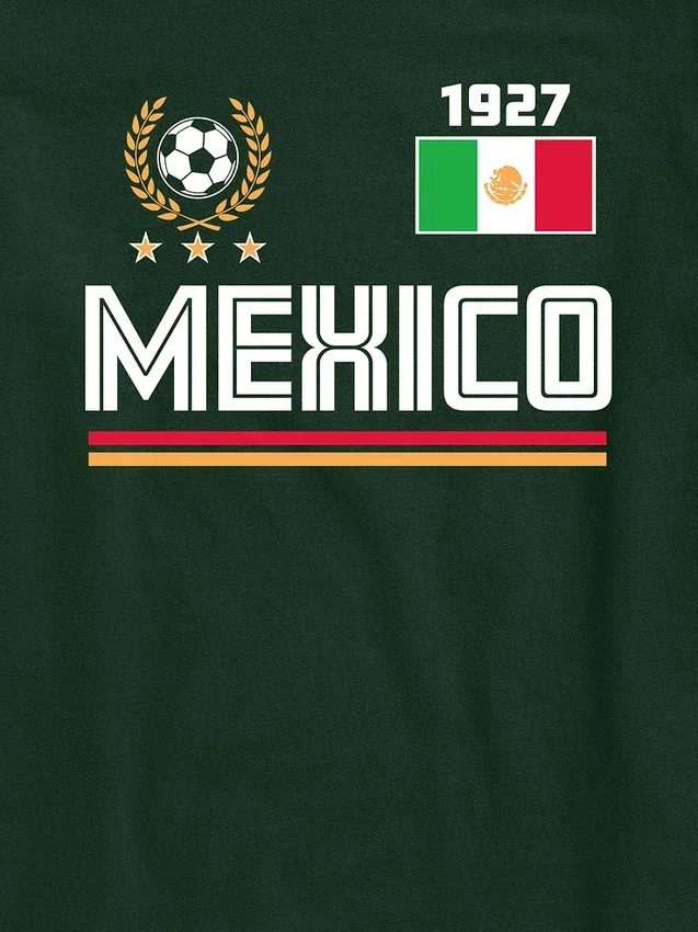 Παιδικό T-shirt με σχέδιο φανέλας ποδοσφαίρου του Μεξικού