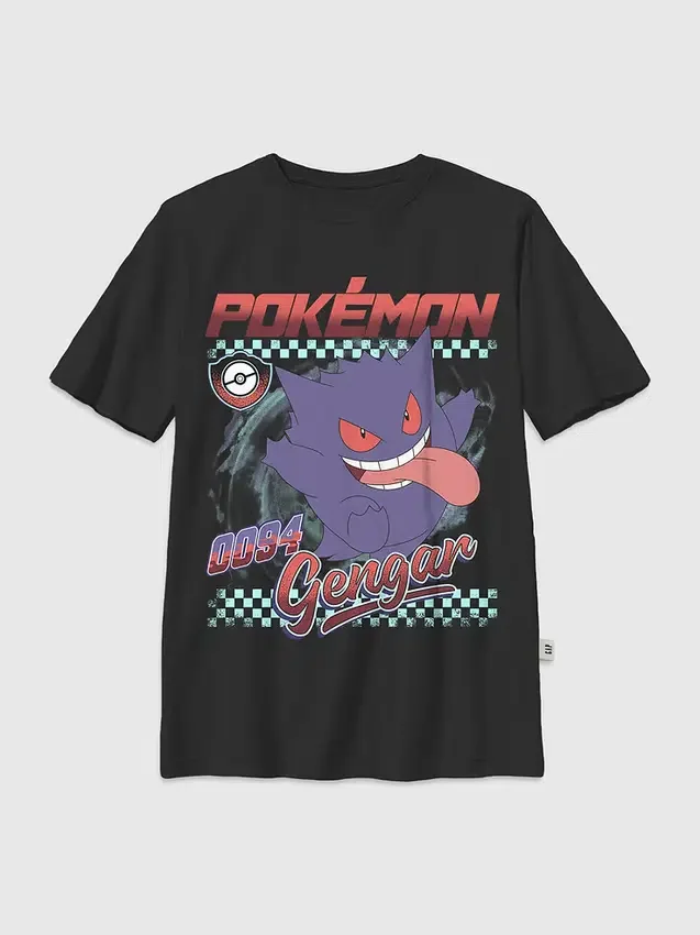 Παιδικό T-shirt με σχέδιο Gengar Racer από το Pokémon