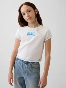 Παιδικό T-shirt με σχέδιο «Get Blue»