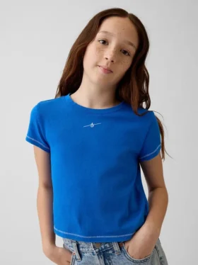 Παιδικό T-shirt με σχέδιο «Get Blue»