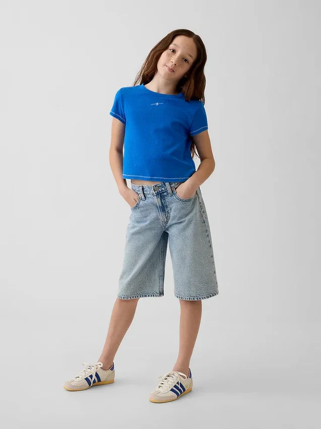 Παιδικό T-shirt με σχέδιο «Get Blue»