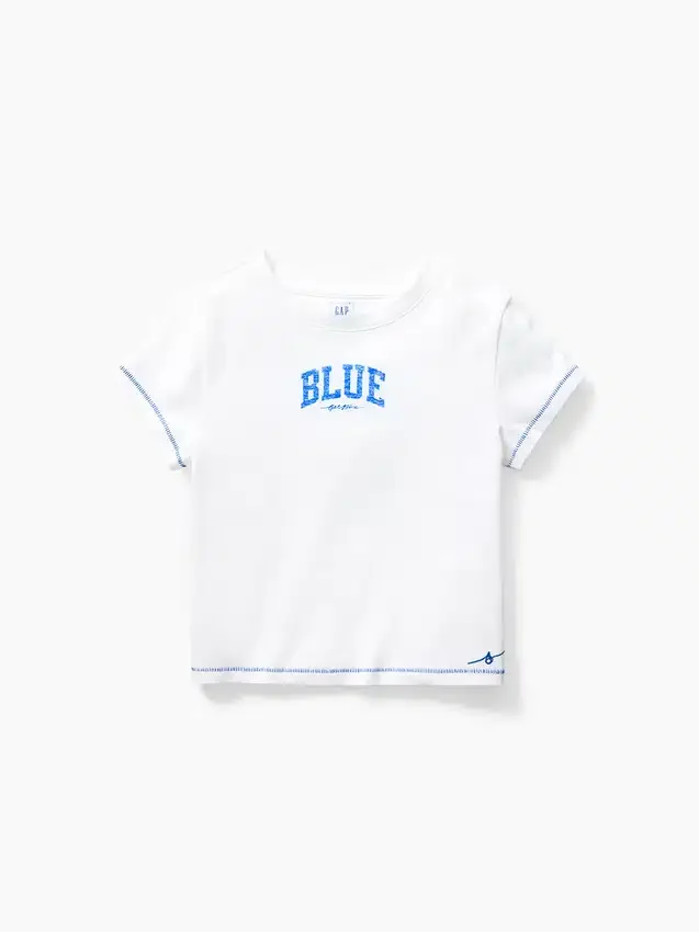 Παιδικό T-shirt με σχέδιο «Get Blue»
