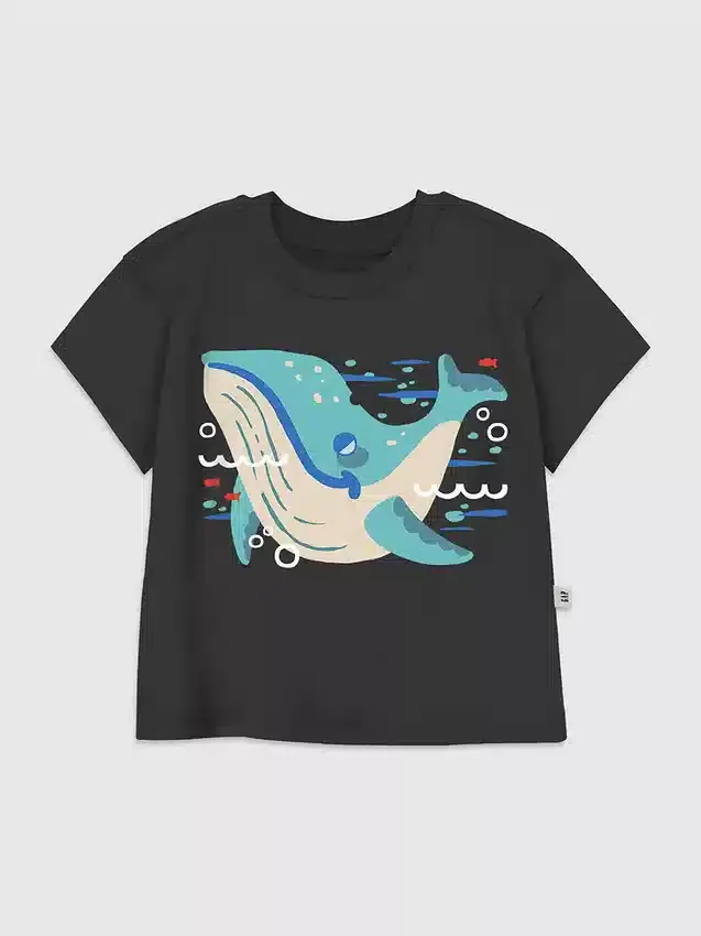 Παιδικό T-shirt με σχέδιο «Its a Whale»