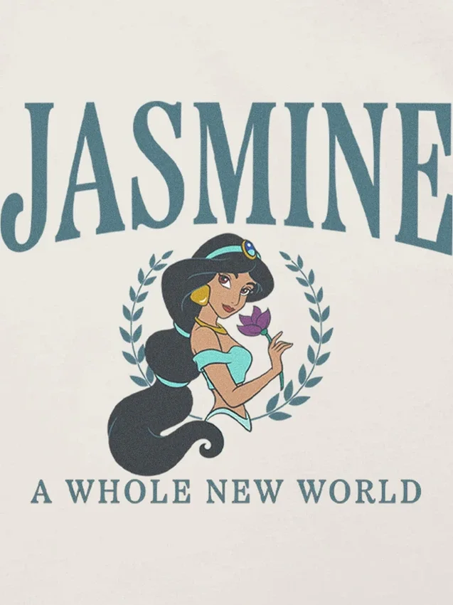 Παιδικό T-shirt με σχέδιο «Jasmine Collegiate»