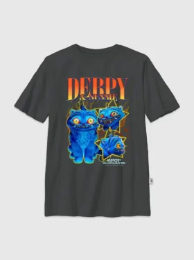 Παιδικό T-shirt με σχέδιο «K-Pop Demon Hunters Derpy Y2K»