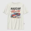 Παιδικό T-shirt με σχέδιο «Nascar Retro Racer»