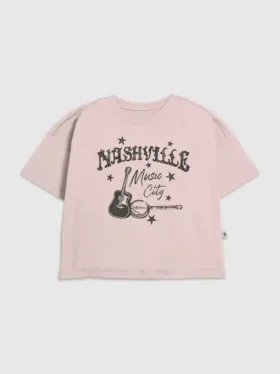 Παιδικό T-shirt με σχέδιο «Nashville Music City»