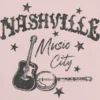 Παιδικό T-shirt με σχέδιο «Nashville Music City»
