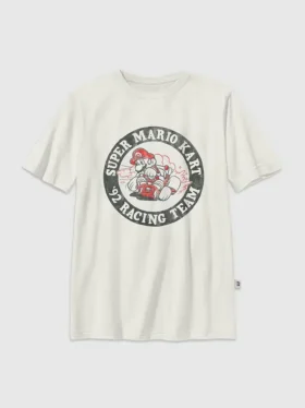 Παιδικό T-shirt με σχέδιο «Nintendo Mario Racing Team»