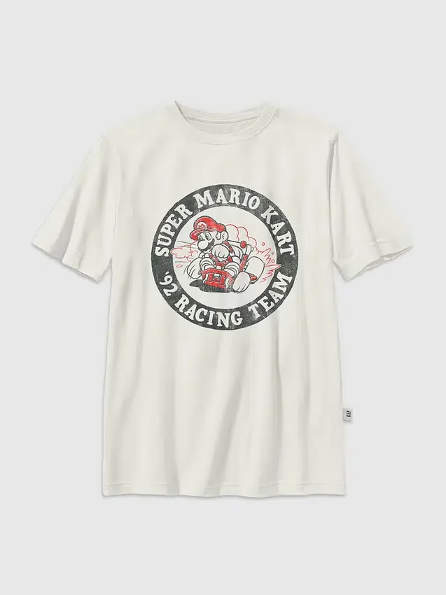 Παιδικό T-shirt με σχέδιο «Nintendo Mario Racing Team»