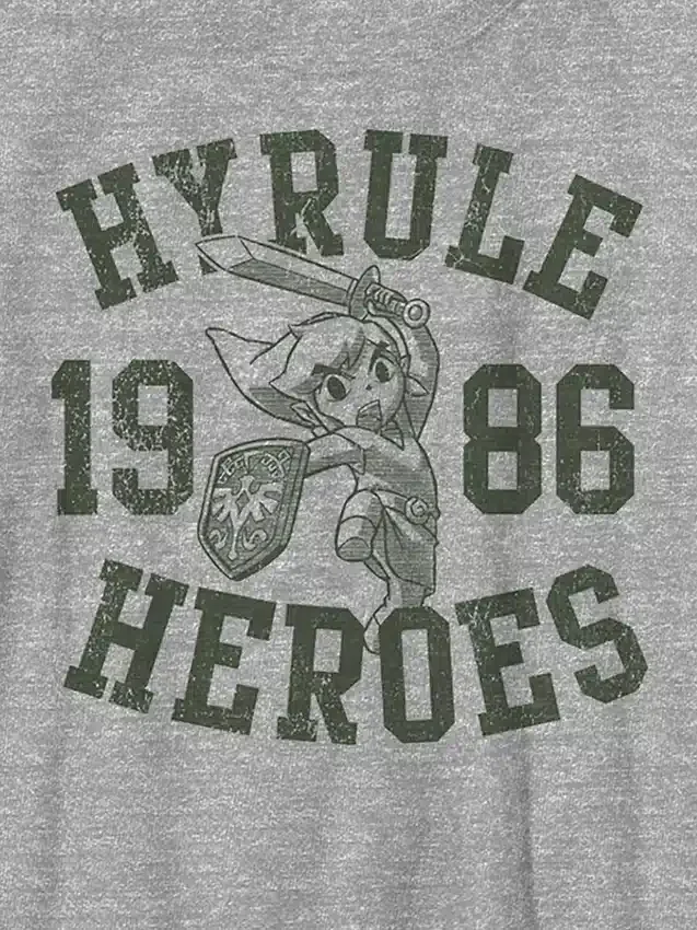 Παιδικό T-shirt με σχέδιο «Nintendo Zelda Hyrule Heroes»