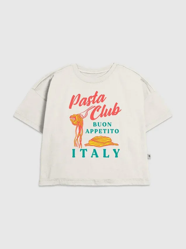 Παιδικό T-shirt με σχέδιο Pasta Club