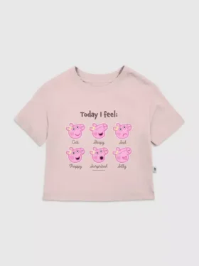 Παιδικό T-shirt με σχέδιο Peppa Pig «Moods»