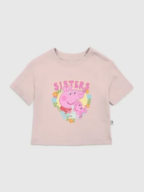 Παιδικό T-shirt με σχέδιο Peppa Pig «Sisters»