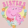 Παιδικό T-shirt με σχέδιο Peppa Pig «Sisters»