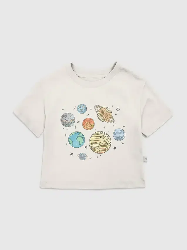 Παιδικό T-shirt με σχέδιο «Planets Jumble»