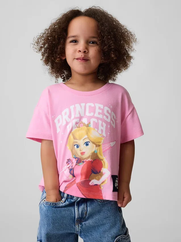 Παιδικό T-shirt με σχέδιο Princess Peach