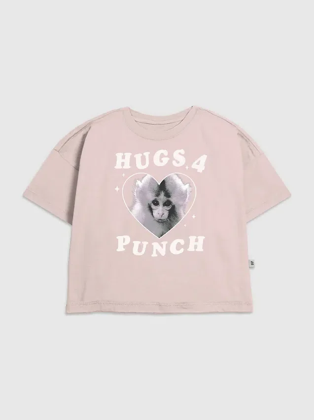 Παιδικό T-shirt με σχέδιο «Punch the Monkey»