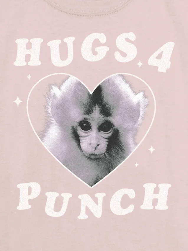 Παιδικό T-shirt με σχέδιο «Punch the Monkey»