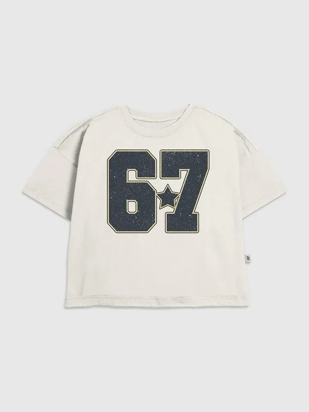 Παιδικό T-shirt με σχέδιο «Six Seven»