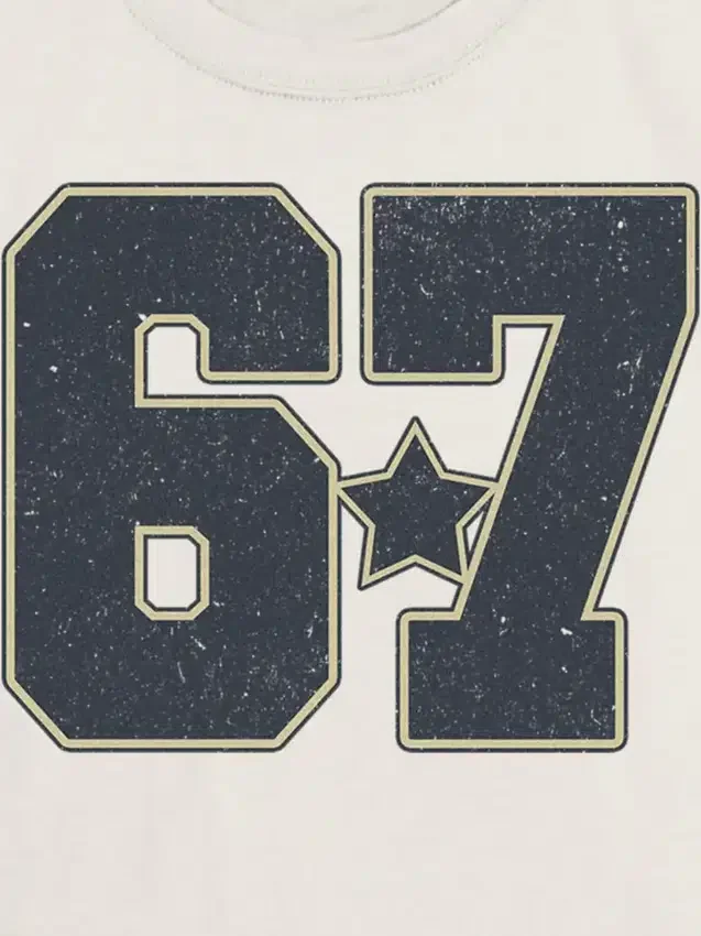 Παιδικό T-shirt με σχέδιο «Six Seven»