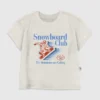 Παιδικό T-shirt με σχέδιο «Snowboard Club»