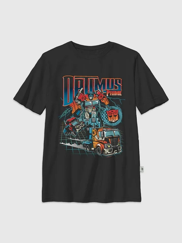 Παιδικό T-shirt με σχέδιο «Speed» του Optimus Prime από τους Transformers