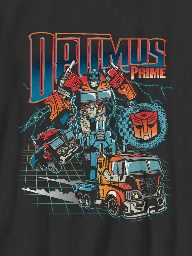 Παιδικό T-shirt με σχέδιο «Speed» του Optimus Prime από τους Transformers