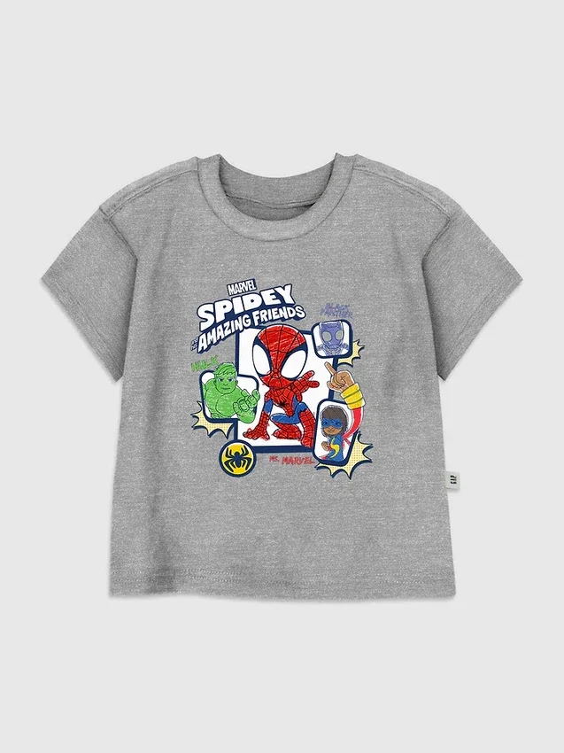 Παιδικό T-shirt με σχέδιο «Spidey and His Amazing Friends»