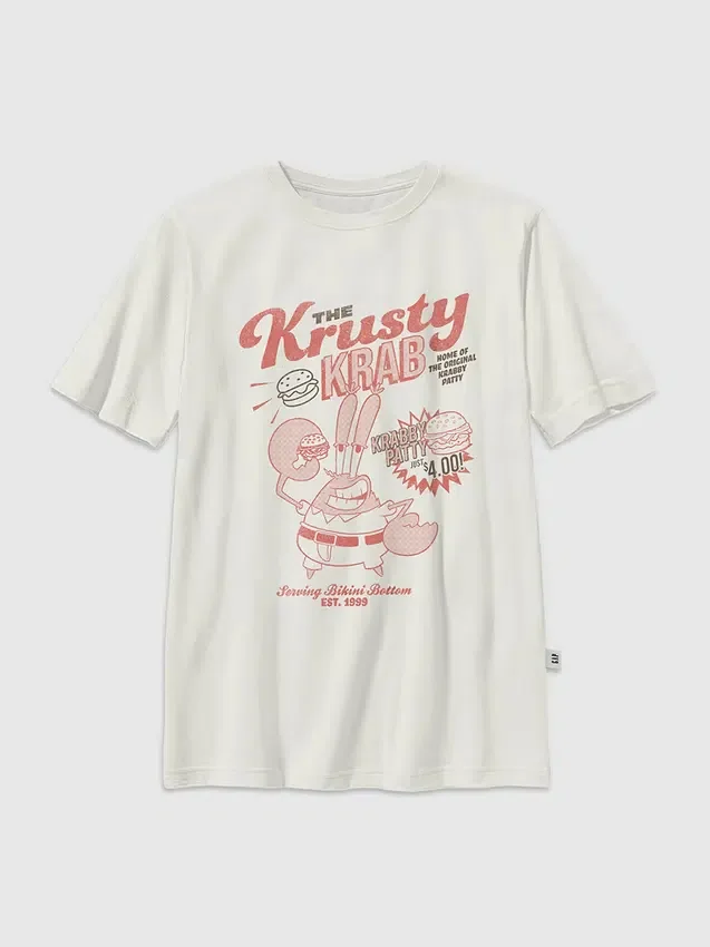 Παιδικό T-shirt με σχέδιο Spongebob Krusty Krab