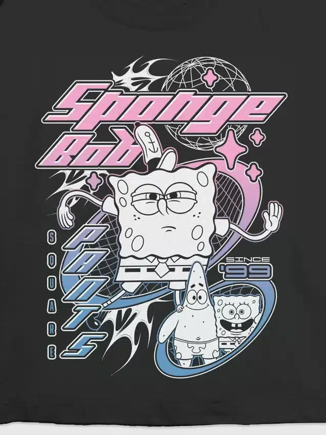 Παιδικό T-shirt με σχέδιο Spongebob Y2K